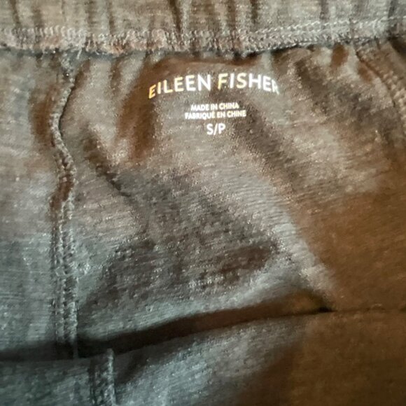 Eileen Fisher Black Small Women's Lightweight Ankle Length Pants Pockets‎ - Picture 4 of 6